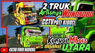 Pesona Artis Truk WONOSOBO || Konvoi truk mbois BARITO [ganepo] \u0026 D-Mofa mbois