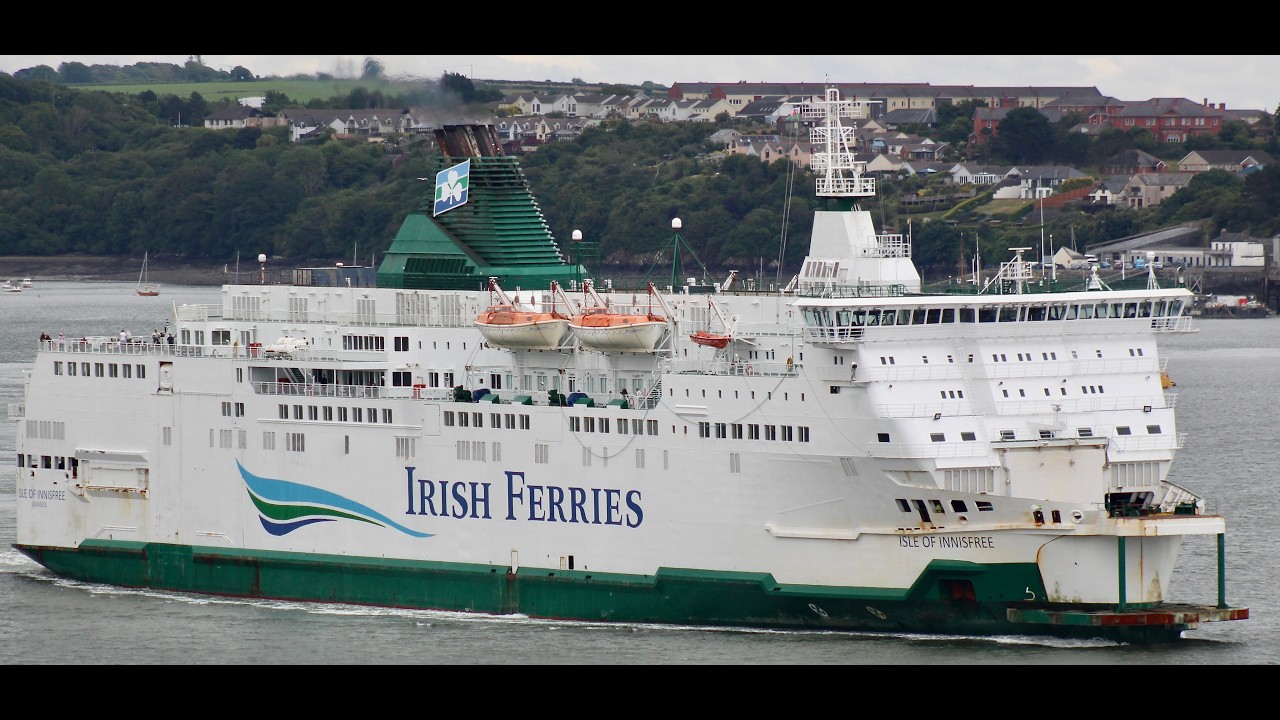 4K - Dover/Calais ferry comes 2 Wales ! 😱 