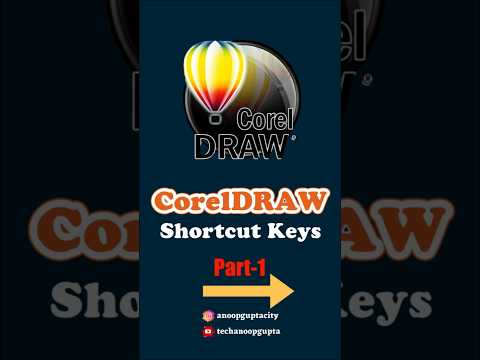 Corel Draw Shortcut Key | Computer Shortcut Keys | #shorts #short #ytshorts #youtubeshorts