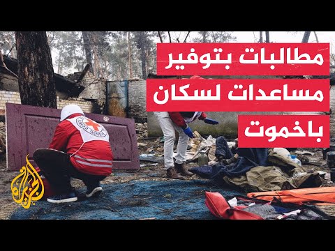 اللجنة الدولية للصليب الأحمر: يجب توفير مساعدات عاجلة للسكان في باخموت