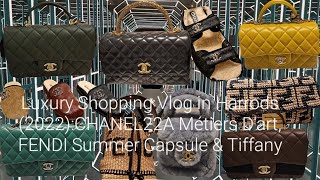 Luxury Shopping Vlog at Harrods (2023): CHANEL 23A- Bags, Shoes