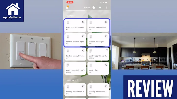 Zooz ZEN32 Scene Controller Unboxing Installation and Review - control your home from one switch!