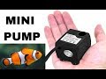 mini pump for small saltwater aquarium water changes