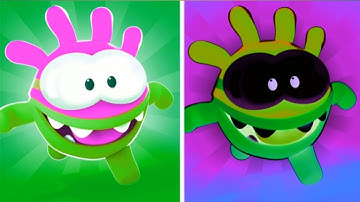 Om Nom Run 🐻 vs Reverse Colour Run walkthrough , iOS Android New Update ( part : 1552 )