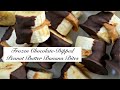 Frozen Chocolate-Dipped Peanut Butter Banana Bites | Easy Recipe