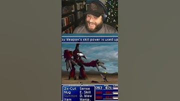Finally took down Ruby Weapon in FF7