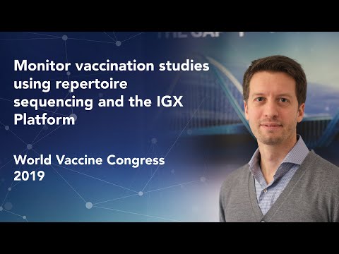 Monitor vaccination studies using repertoire  sequencing and the IGX Platform