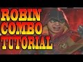 Injustice 2 ROBIN COMBOS - ROBIN COMBO TUTORIAL!