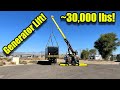 Mobile Generator Lift And Swap