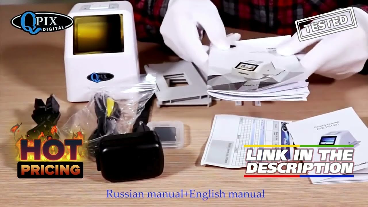 QPIX 22 MP 35mm Portable Film Scanners 135 Aliexpress - review and price