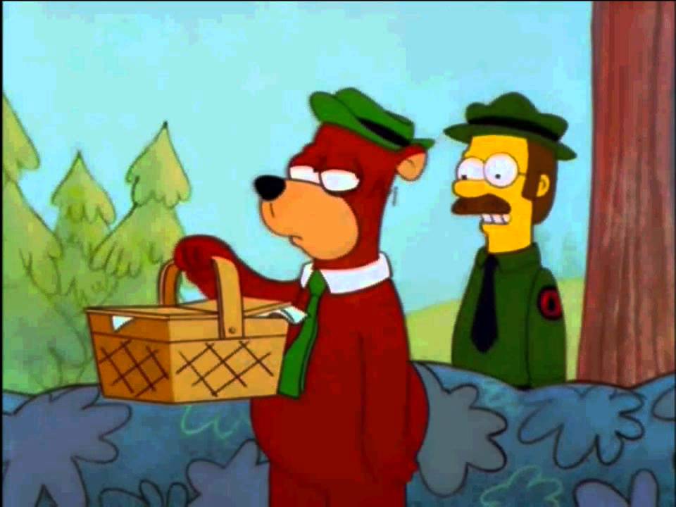 The Simpsons Yogi Bear Parody - YouTube.