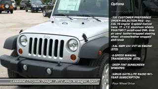 2012 Jeep Wrangler Sport Lakeland FL 33805