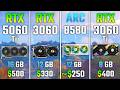 RTX 5060 Ti vs RTX 3060 vs ARC B580 vs RTX 3060 Ti | Test in 7 Games
