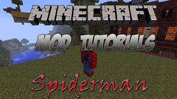 Minecraft 1.3.2 - How To Install The Spiderman Mod