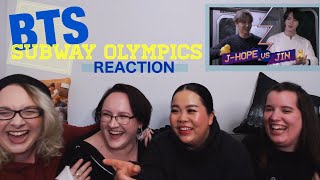 BTS SUBWAY OLYMPICS @ The Tonight Show REACTION