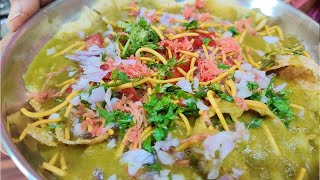 जब तरस रहेहो ठेलेवाली चाट झट से बनाओ ये चटकारे वाली मसाला पूरी चाट |Ragda Chaat Recipe|Masala Poori