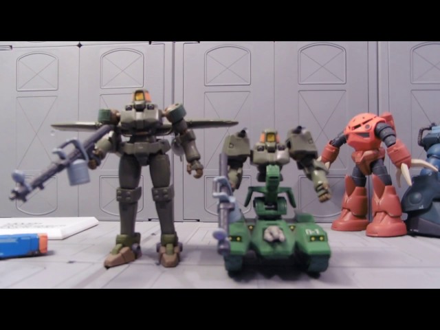 CUSTOM LEO TANK GUNDAM REVIEW! - YouTube