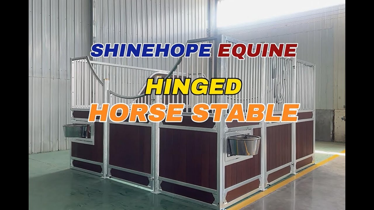 3 Types of Galvanized Hinged Horse Stables to Suit Every Barn Design - Made in China  ShineHope