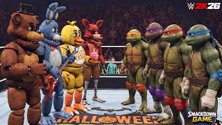 TMNT vs FNAF – Teenage Mutant Ninja Turtles Take on the Terrifying Animatronics! screenshot 1