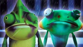 frog battle larva cartoons for kids wildbrain kids