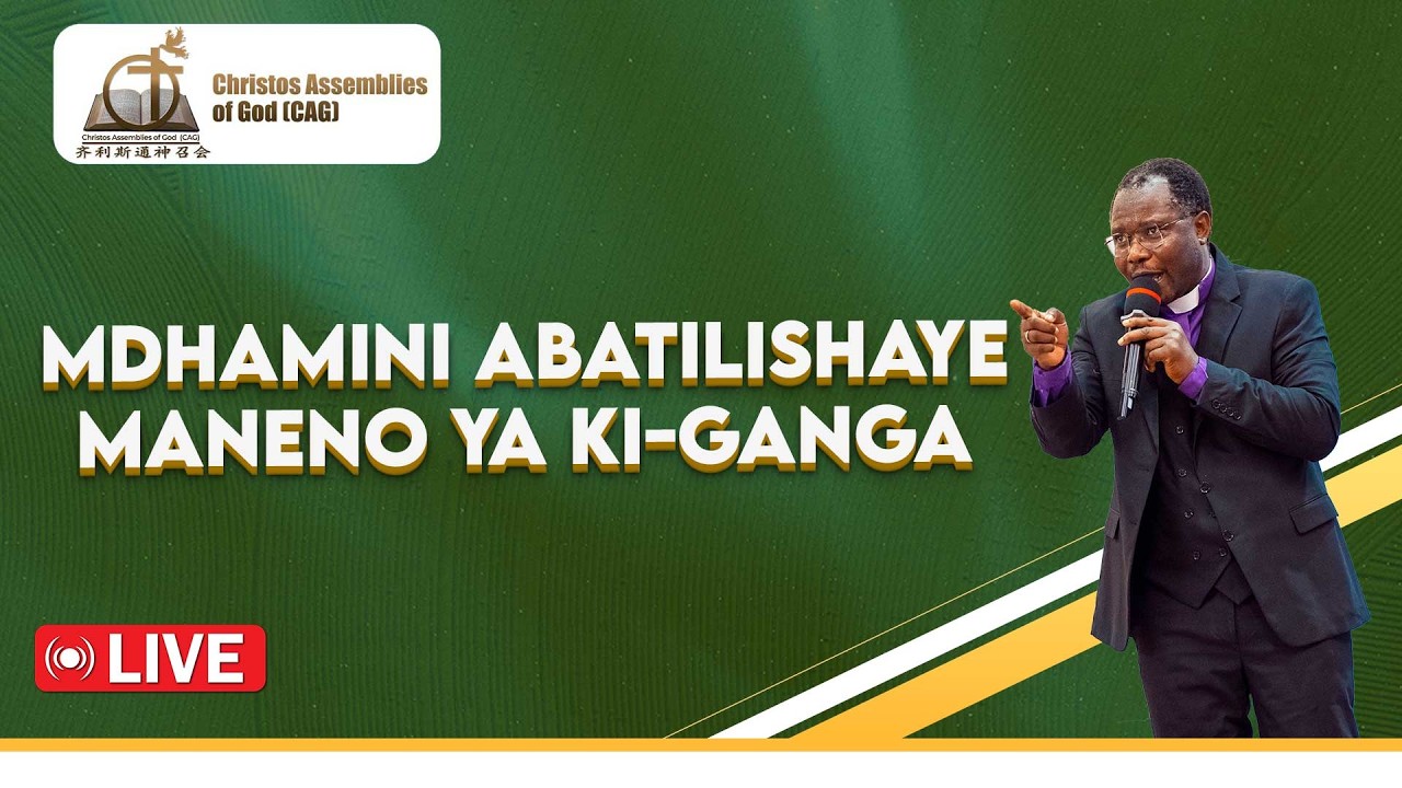 MDHAMINI ABATILISHAYE MANENO YA KIGANGA NA KICHAWI