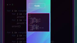 Python Magic: Create Pattern (11) with Ease.    |  #python #shorts