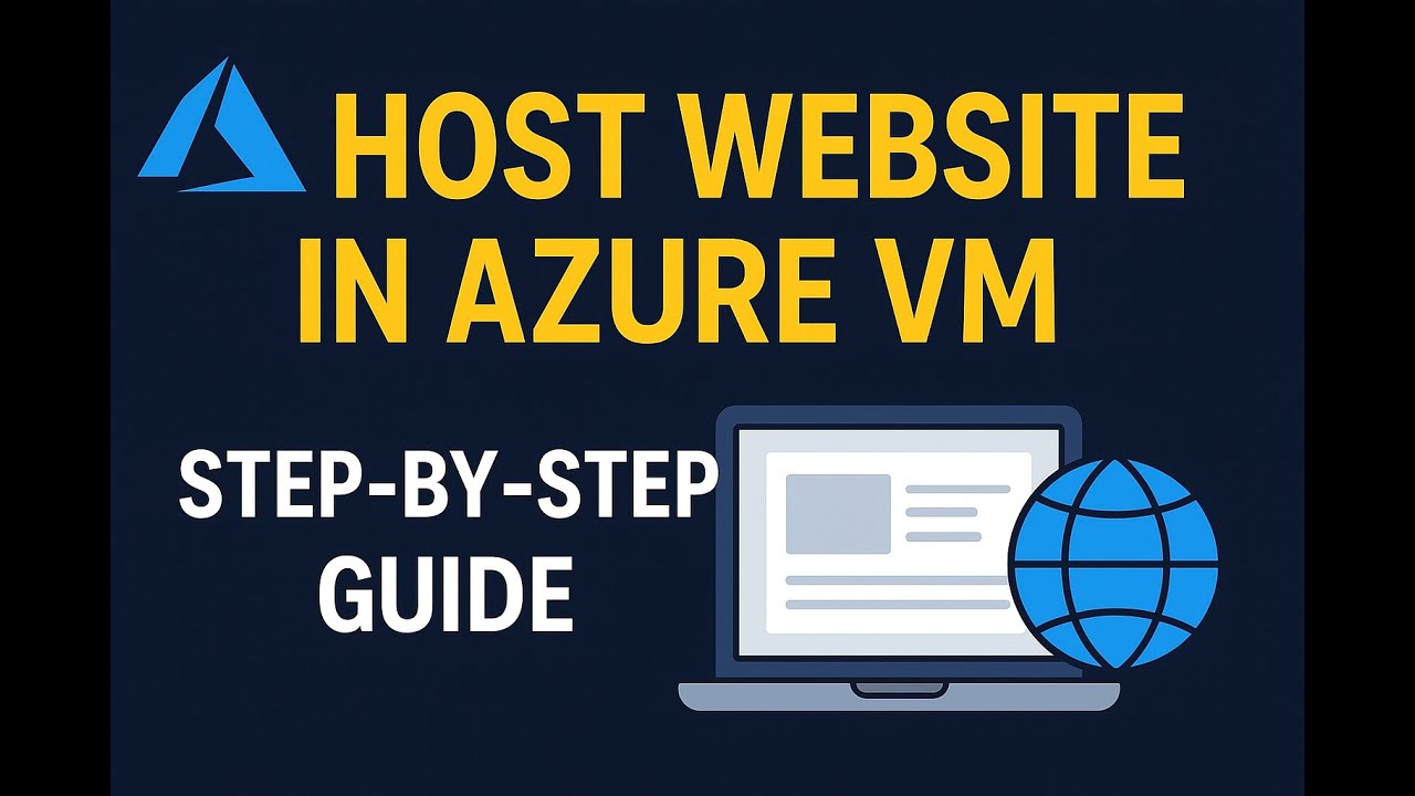 Deploy Website in Azure Virtual Machine using Apache - YouTube