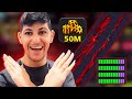 JOGANDO NA MESA DE 50M COM TACO V RISING! 8 BALL POOL