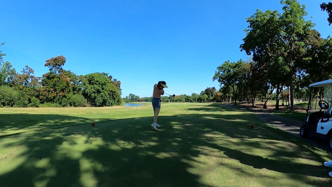 มือใหม่ออกรอบครั้งแรกที่บางไทรคันทรีคลับอยุธยา ตื่นเต้นสนามสวยกว้างมากๆ | AYUTTHAYA GOLF IN THAILAND