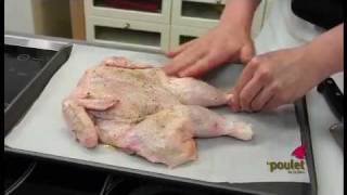 Poulet en crapeaudine