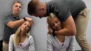 Restaurant Server’s Entire Spine POPS On Her First Adjustment!