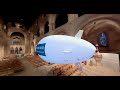 4.5m radio controlled advertising blimp airship