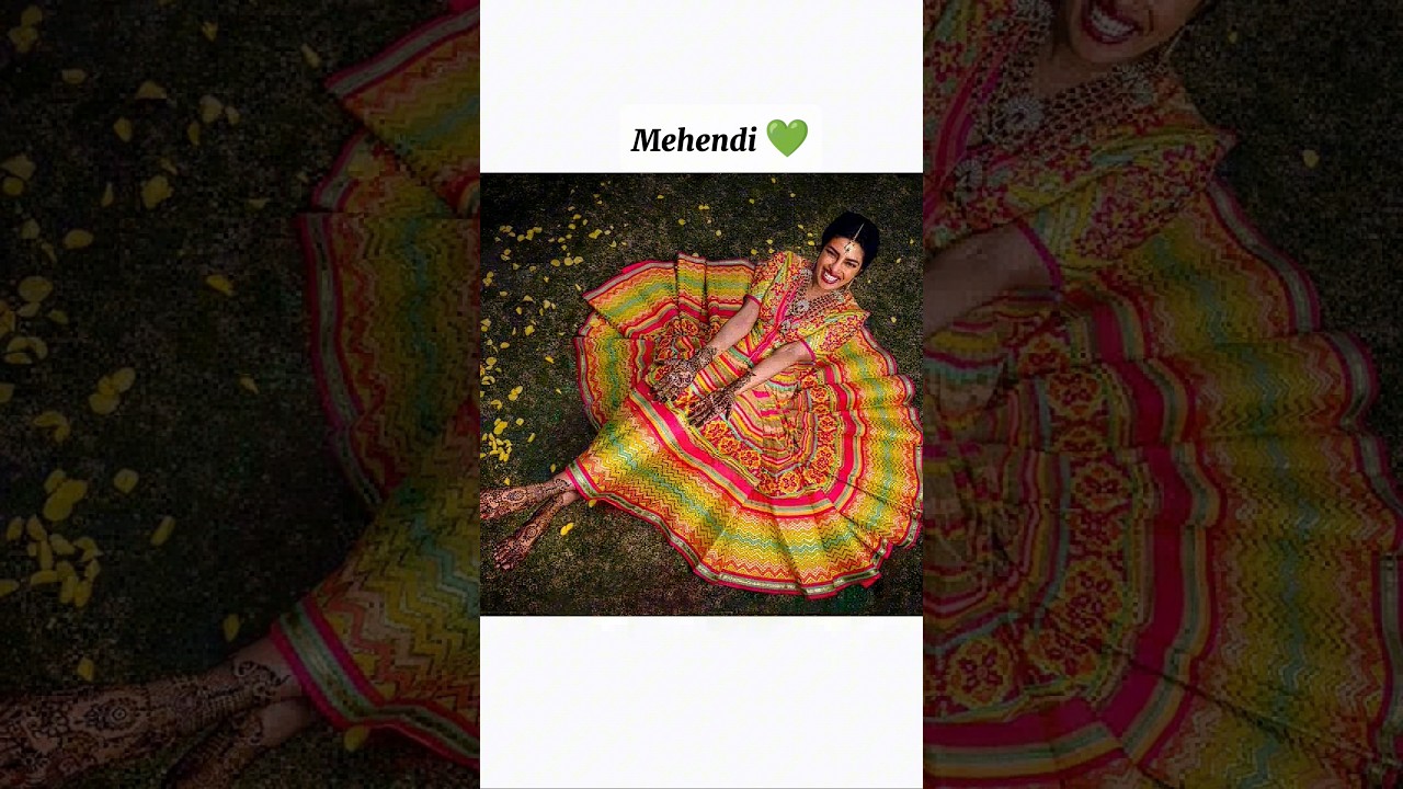 Priyanka Chopra and Nick Wedding Functions ✨🤌♥️ 