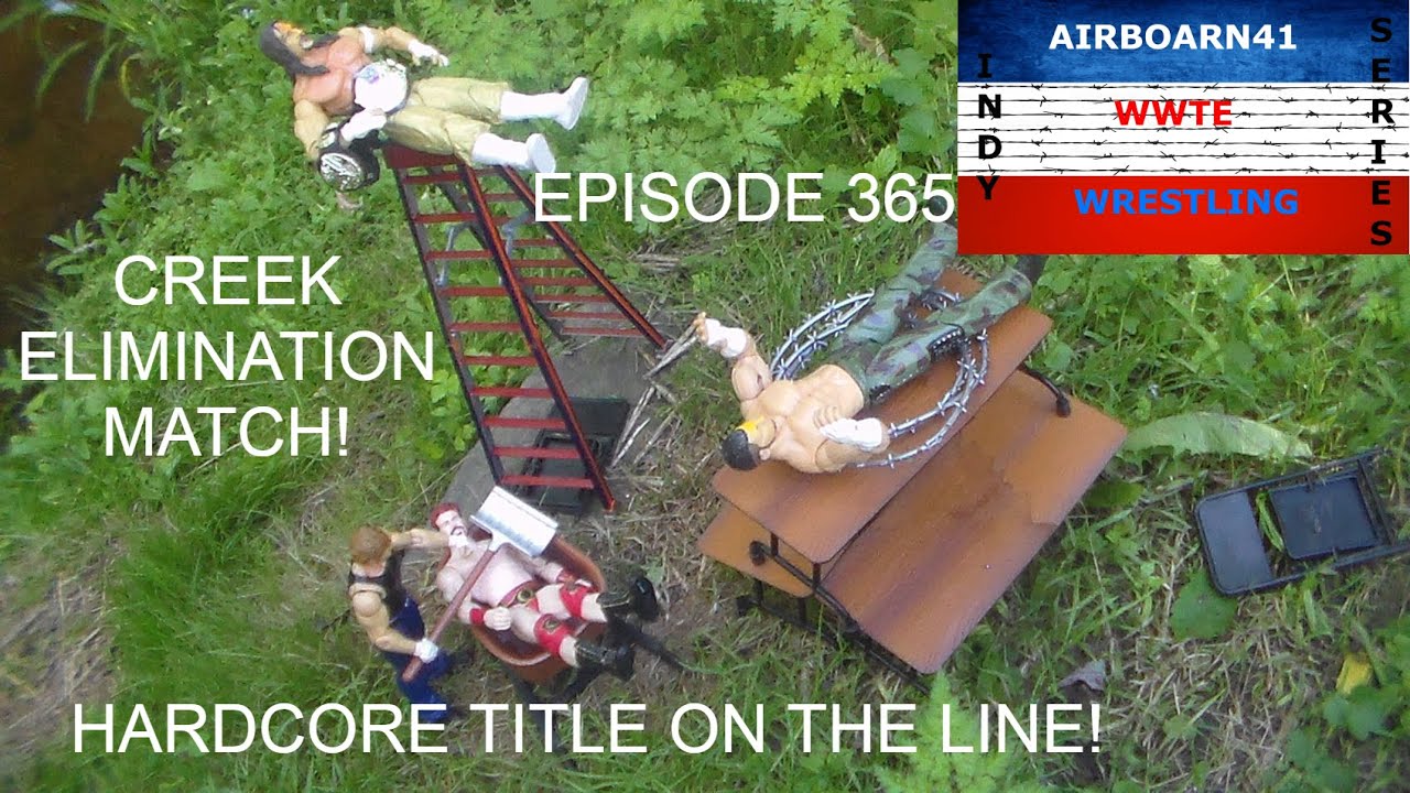 WWTE INDY SERIES EPISODE 365 INSANE CREEK MATCH FOR HARDCORE TITLE!!