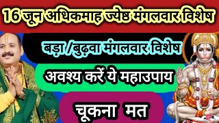 16 जून बड़ा/बुढ़वा मंगलवार विशेष उपाय अवश्य करे होगी सभी इच्छा पूर्ण लक्ष्मी वृद्धि कार्य सिद्ध#shiv
