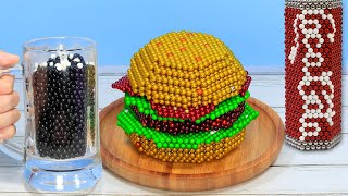 Homemade Beef Burger🍔| Magnet Stop Motion ASMR