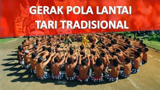 Contoh Pola Lantai Tari Tradisional SBDP KELAS 5 SD/MI