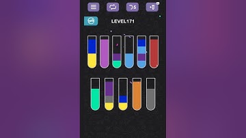 Water Sort Puzzle level 171#games #subscribe #gameandroid