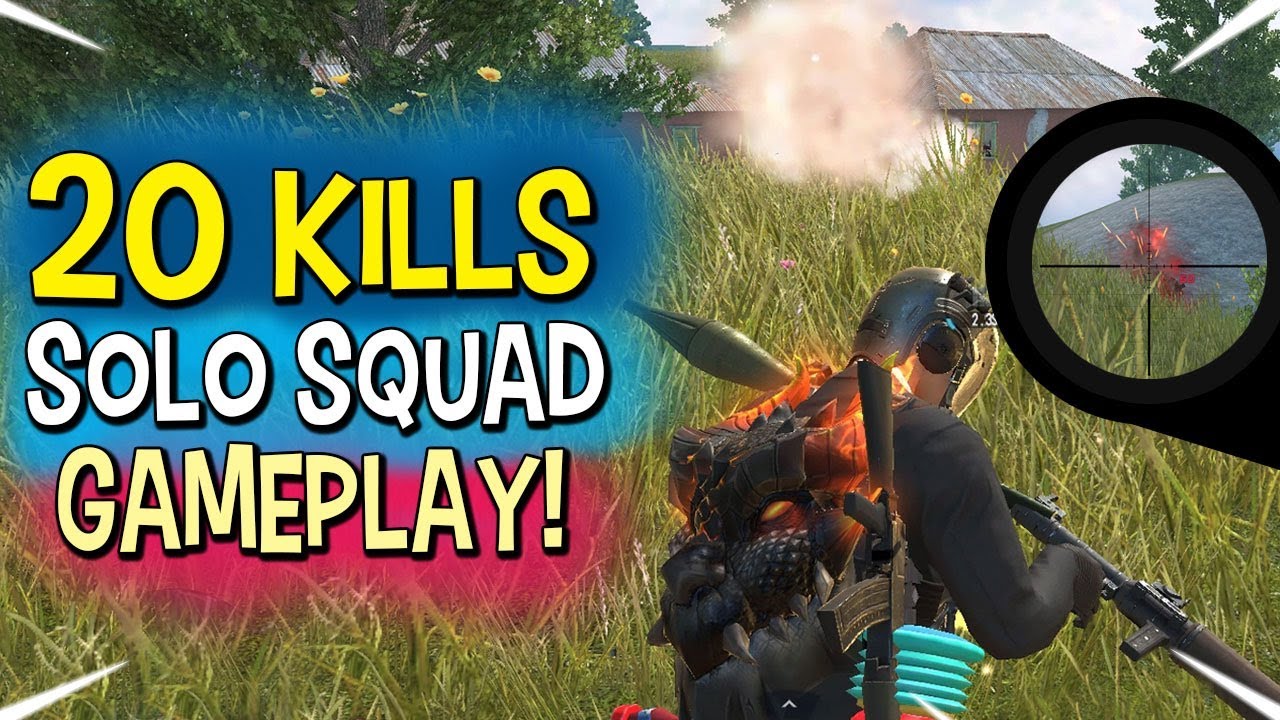 Clutch RPG! 20-Kill ROS Solo Squad (Napilitan) Win Gameplay! - YouTube