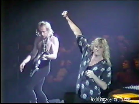 Rare Def Leppard Live WHITE LIGHTNING 1992 Archival Footage