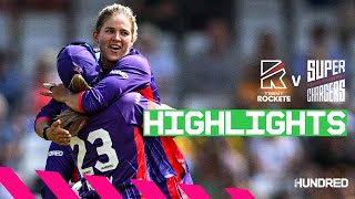 Dramatic Collapse! | Highlights - Trent Rockets v Northern Superchargers | The Hundred 2023