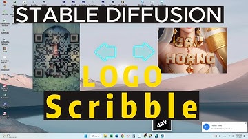 TIPS TẠO LOGO BẰNG MODEL SCRIBBLE CONTROLNET TRONG STABLE DIFFUSION