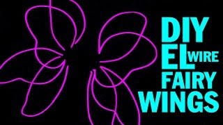 DIY EL Wire Fairy Wings and Wing Structure Tutorial