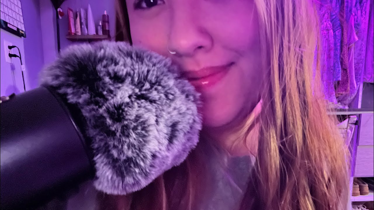 ASMR// TINGLY TRIGGER WORDS W/ MIC SOUNDS