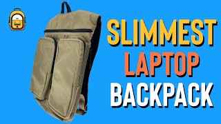 The Slimmest Laptop Backpack Ever  Thin And Minimalist