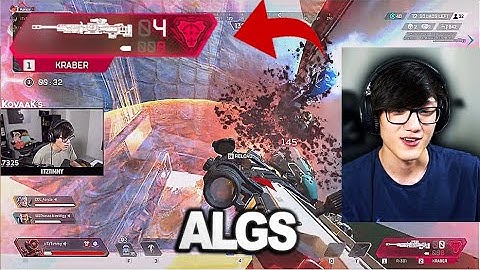 iiTzTimmy shows How to use the KRABER in algs tournament !! ( apex legends )