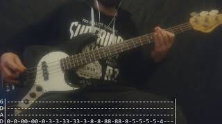Marilyn Manson - Killing Strangers Bass Cover (Tabs)