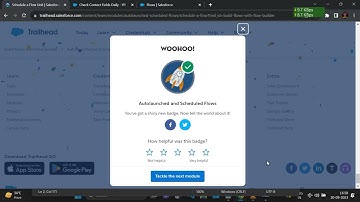 Schedule a Flow | Schedule a Flow trailhead challenge solution | Schedule a Flow trailhead solution