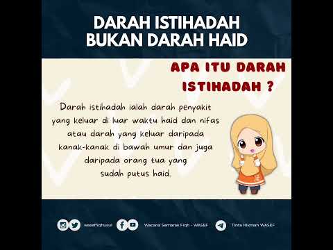 Istihadah darah 13 Cara