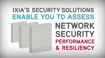 Ixia Corporate Video - Most Trusted